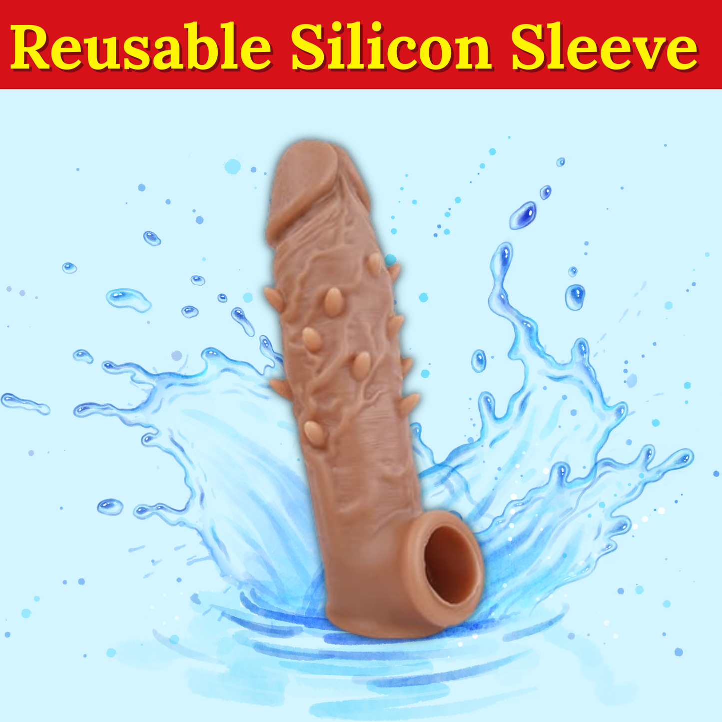 Extra Dotted Penis Sleeve | Spiked Penis Extender