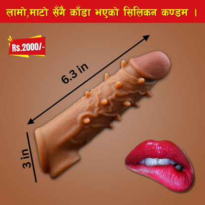 Extra Dotted Penis Sleeve | Spiked Penis Extender