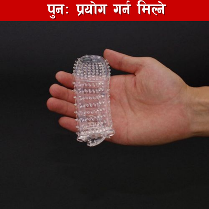 Crystal Imported Washable Dotted Condom