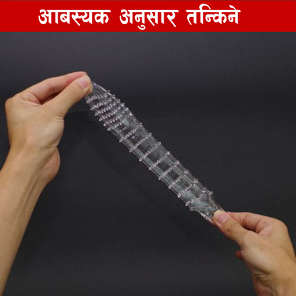 Crystal Imported Washable Dotted Condom