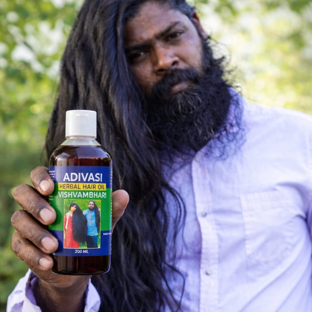ADIVASI HERBAL HAIR OIL (VISHVAMBHARI)